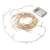 12 Pack: Warm White Curtain LED String Lights by Ashland™