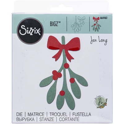 Sizzix® Bigz™ Mistletoe Leaves Die By Jen Long