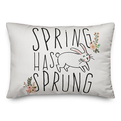 Spring Has Sprung Throw Pillow