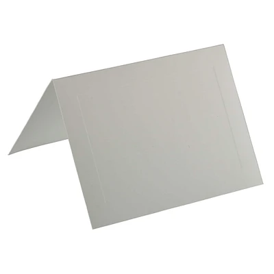 JAM Paper 4.625" x 6.25" White Panel Blank Foldover Cards, 100ct.