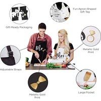 Kate Aspen® Mr. & Mrs. Couples Apron Gift Set