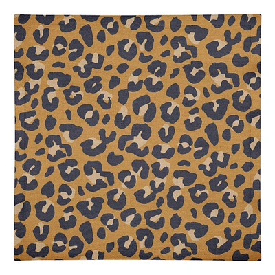 Leopard Cotton Twill Napkin