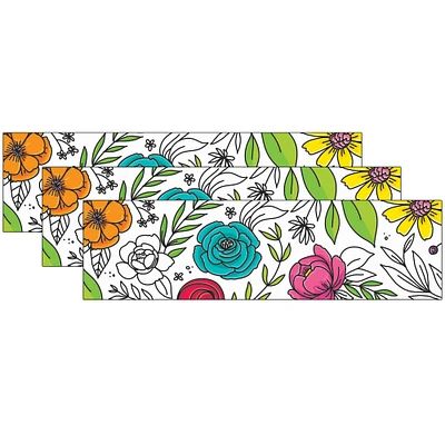 Creative Teaching Press® Bright Blooms Doodly Blooms EZ Border™ Set