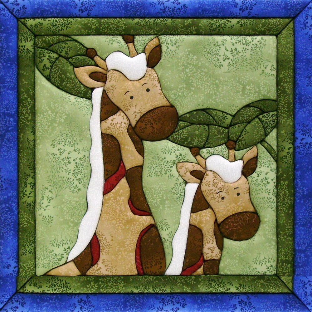 Quilt Magic® Giraffe No Sew Wall Hanging Kit