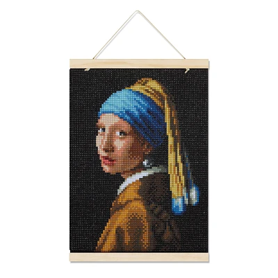 Girl with a Pearl Earring with Frame Diamond Art Kit by Make Market®