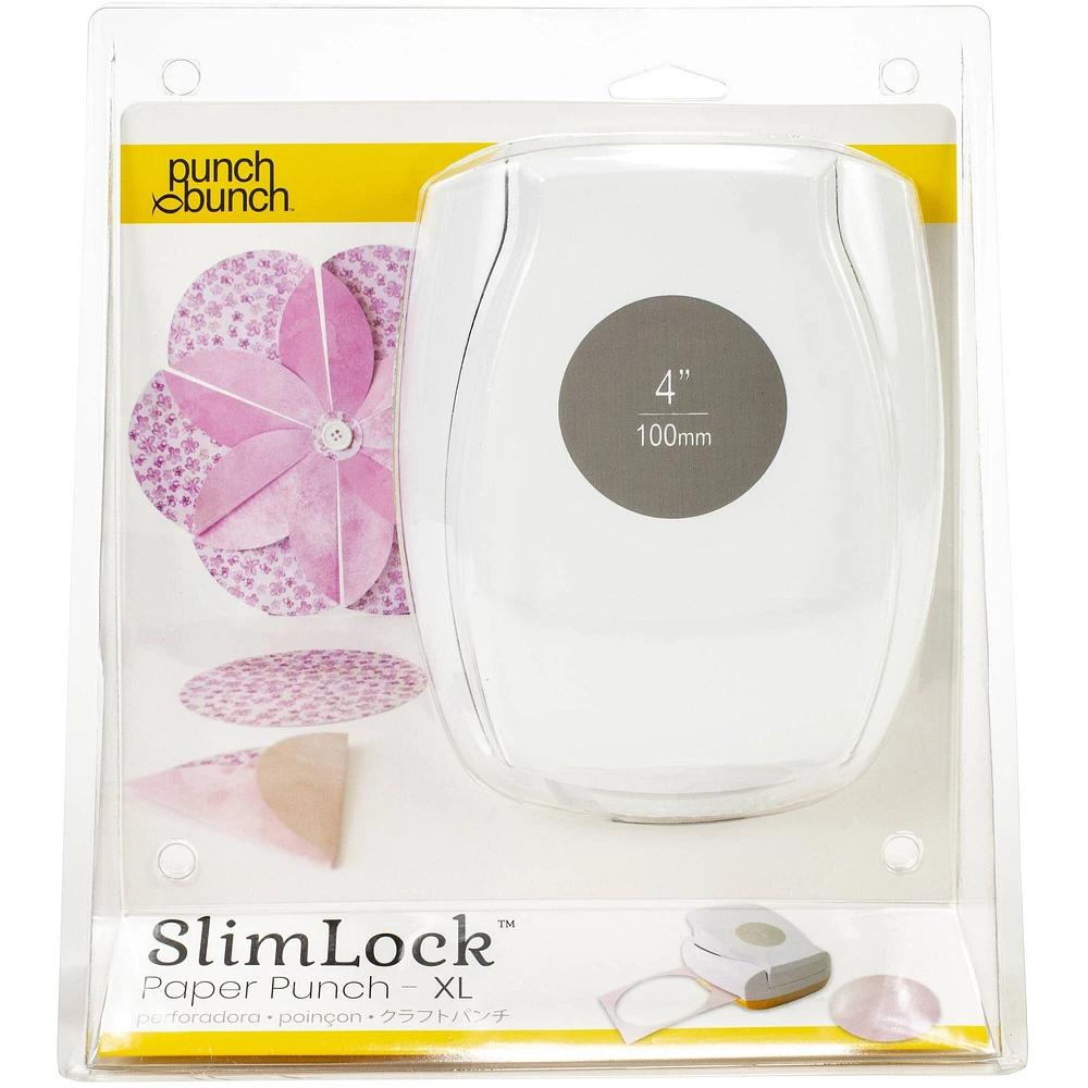 Punch Bunch™ SlimLock™ XL 4" Circle Punch