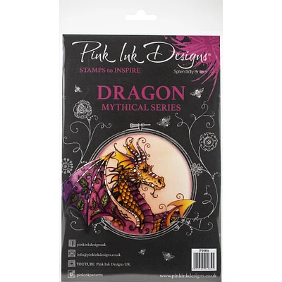 Pink Ink Designs® Dragon Clear Stamp Set