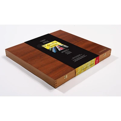 Sennelier French Artists' 98-Color Complete Watercolor Wood Box Set