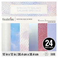 Specialty Galaxy Paper Pad by Recollections™, 12" x 12"