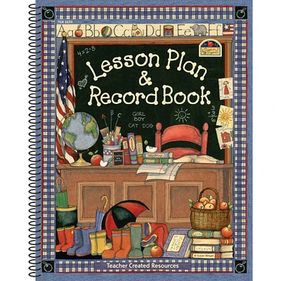 Teacher Created Resources Susan Winget Lesson Plan & Record Book