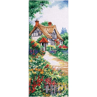 Design Works™ Thatched Cottage Counted Cross Stitch Kit