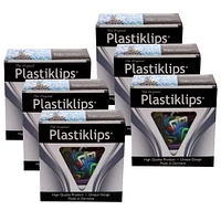 Baumgarten's Plastiklips® Large Paper Clips, 6 Packs of 200