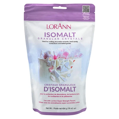 8 Pack: LorAnn Isomalt Granular Crystals, 16oz.