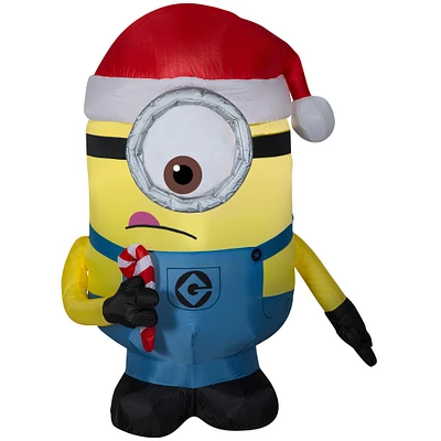3.5ft. Airblown® Inflatable Christmas Carl with Tongue Sticking Out
