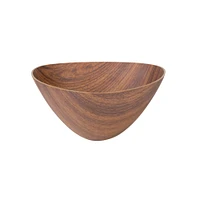 Luxe Party Mahogany Collection Large" Triangle Serving Bowl