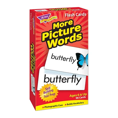 Trend Enterprises® More Picture Words Skill Drill Flash Cards