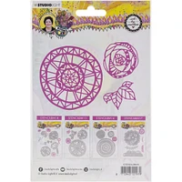 Studio Light Marlene's World No. 15 Geo Mandala Cutting & Embossing Dies