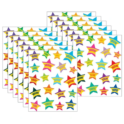 Teacher Created Resources Star Rewards Stickers, 12 Packs of 120