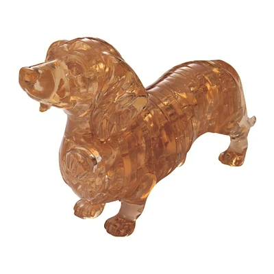 Original 3D Crystal Puzzle™ Dachshund 41 Piece Puzzle