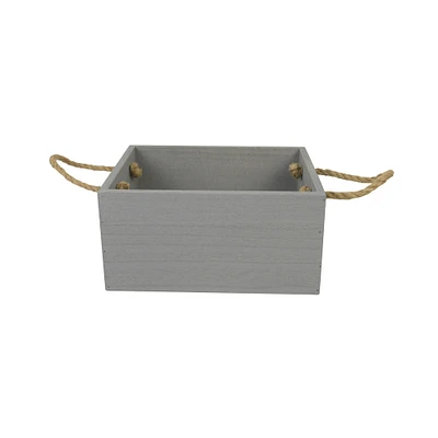 Gray Wood Crate Container by Ashland
