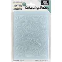 Memory Box Waves 3D Embossing Folder