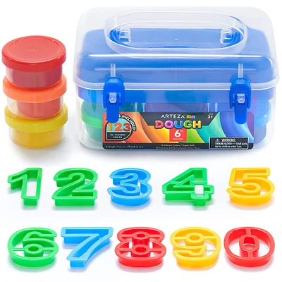 Arteza® Kids Numeric Dough Kit, 21 pcs