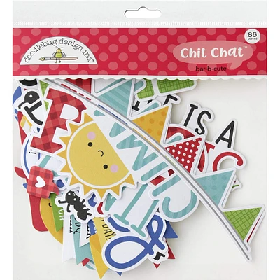 Doodlebug Design Inc.™ Chit Chat™ Bar-B-Cute Die Cuts