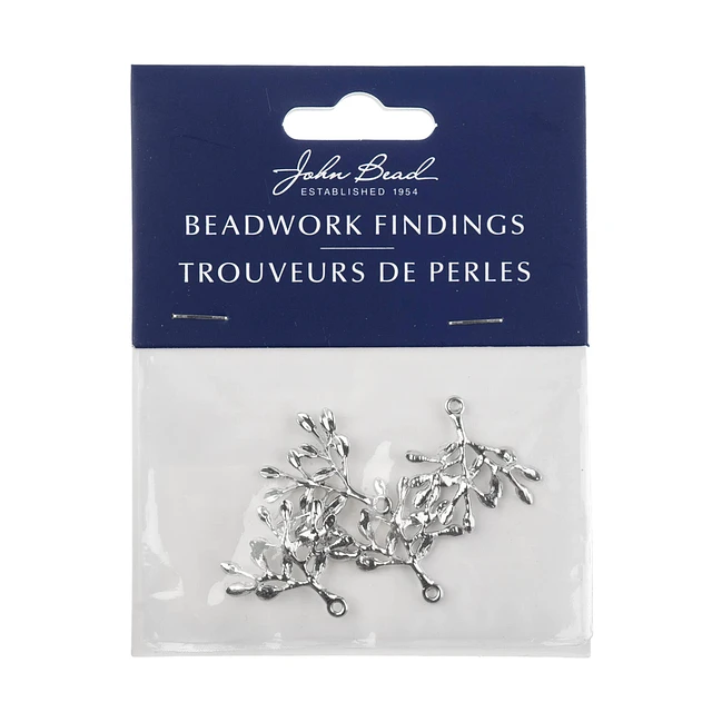 Beadwork Finding - Mandala, 31mm per pair Beadwork Finding - Mandala, 31mm per pair