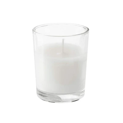 12 Packs: 12 ct. (144 total) White Glass Votive Candles Pack by Ashland® Basic Elements™