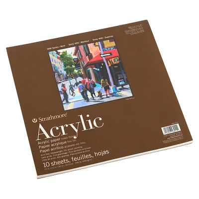 12 Pack: Strathmore® 400 Series Acrylic Paper Pad