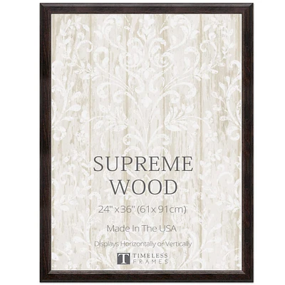 Timeless Frames® Espresso Supreme Wood 24" x 36" Frame