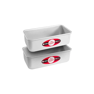 6 Packs: 2 ct. (12 total) Fat Daddio's® ProSeries Bakeware Anodized Aluminum Bread Pans