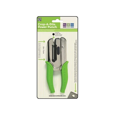 We R Memory Keepers® 1/4" Crop-A-Dile Power Punch