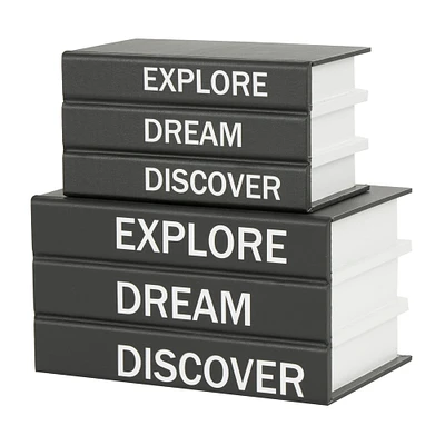 Explore, Dream, Discover Canvas Book Box Set
