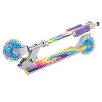 Tie Dye Scooter With Flashing Wheels