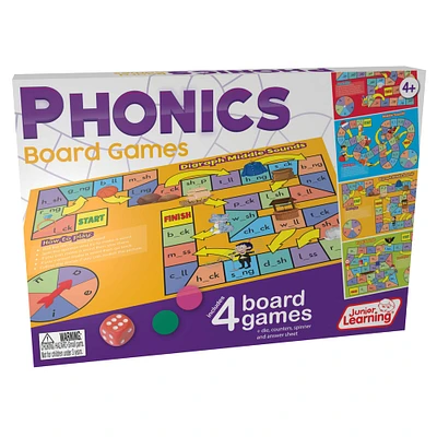 Junior Learning® Phonics Board Games