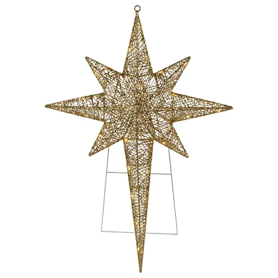 3ft. LED Gold Star of Bethlehem Outdoor Christmas Decoration