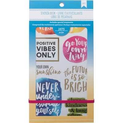 American Crafts™ Inspirational Life Planner Sticker Book