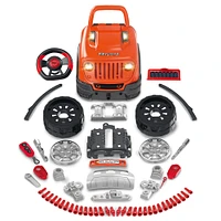 The Bubble Factory Orange ATV Car Mechanic Engine Workshop