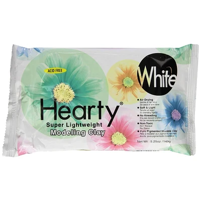 Hearty® White Super Lightweight Air-Dry Clay