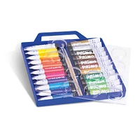 PRiMO 22 Color Fine Tempera Paint Tube Carry Case