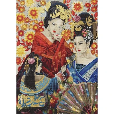 Letistitch Geisha Song Counted Cross Stitch Kit