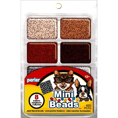 Perler® Neutral Mini Fused Beads Bead Tray, 8,000ct.