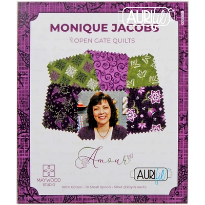 Aurifil™ Amour By Monique Jacobs Designer Thread Collection