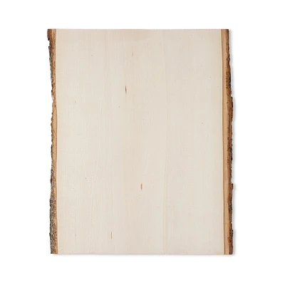 Basswood Rectangle Plaque by Make Market