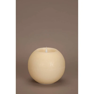 6" Simplux Round Candle Set with Moving Flame