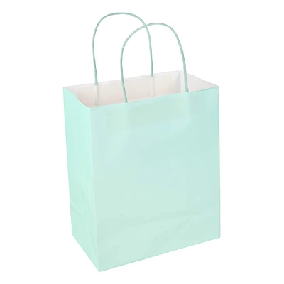 8 Packs: 13 ct. (104 total) Medium Mint Gift Bags by Celebrate It™