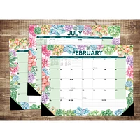 2023 Succulent Large Monthly Desk Pad Calendar