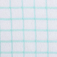 DII® Aqua Combo Windowpane Dishcloths, 6ct.