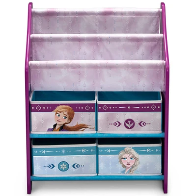 Delta Children Frozen II Toy & Book Organizer